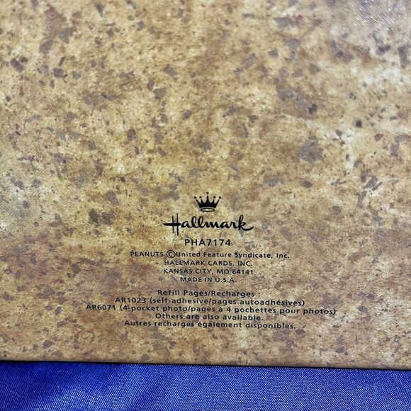 NEW Vtg. Hallmark Snoopy Peanuts Camp Hike Explore Photo Scrapbook Album - Picture 3 of 12